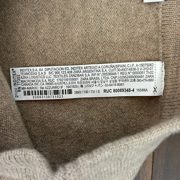 New ZARA 100% WOOL RUFFLED SKIRT - Picture 10 of 14